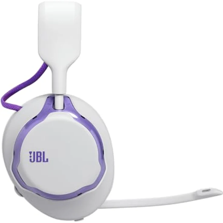 JBL Quantum 650, Over-ear Gaming Headset mit Bluetooth und USB Type-C, Weiß – Bild 4
