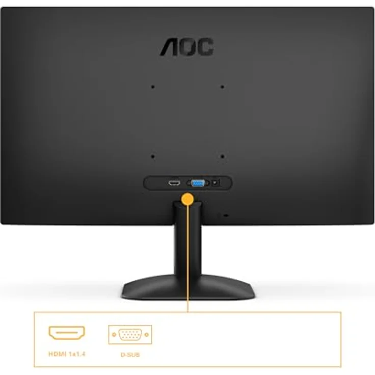 AOC 24B31H, 24 Zoll Full HD Monitor mit 120 Hz, Adaptive Bildsynchronisation, 1 ms Reaktionszeit, schwarz – Bild 4