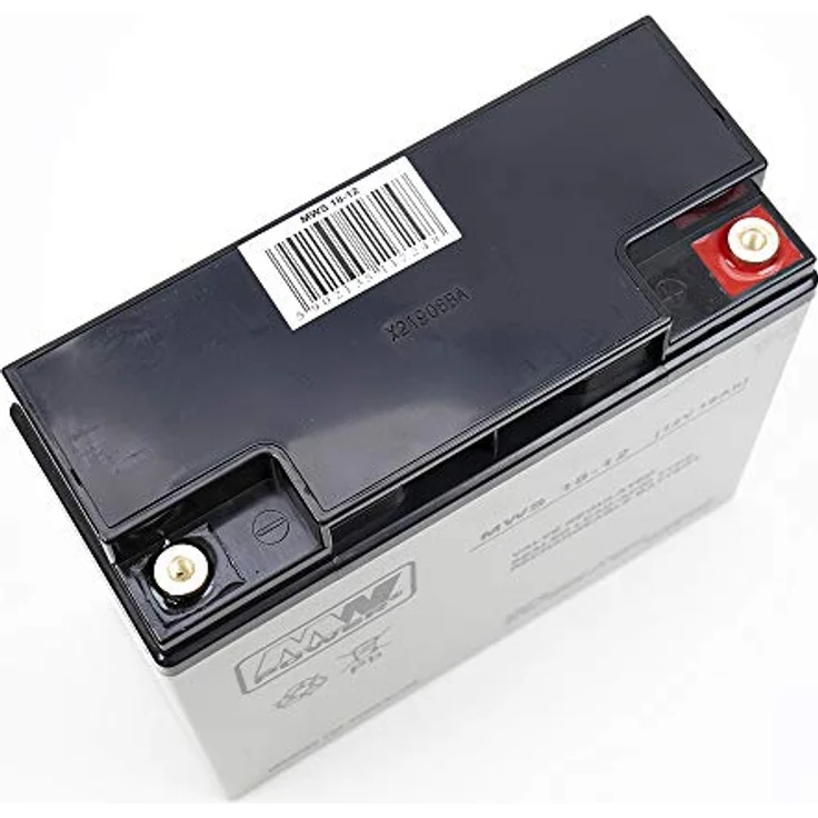 PNI PNI-ACC1812 Gel Batterie MW 18-12S 12V / 18Ah Grau/Schwarz – Bild 3