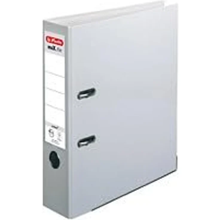 Herlitz Aktenordner maX.file protect, DIN A4, 8 cm Rückenbreite, Polypropylen, blau – Bild 5