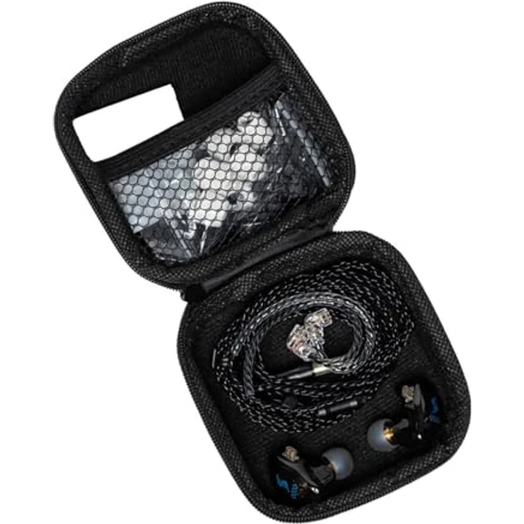Stagg SPM 235 BK In-Ear-Kopfhörer, schwarz, mit Frequenzgang von 7 Hz - 40 kHz – Bild 4
