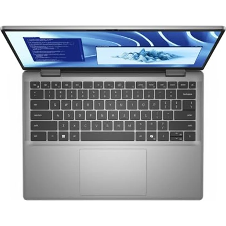 Dell Latitude 7455 - Snapdragon X Plus X1P-64-100 - Win 11 Pro - Qualcomm Adreno - 16 GB RAM - 512 GB SSD NVMe, TLC - 14" IPS Touchscreen 2560 x 1600 (QHD+) - Wi-Fi 7 - Grau – Bild 4