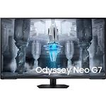 Samsung Odyssey Neo G70C Gaming Monitor S43CG700NU, 43 Zoll, VA-Panel, UHD-Auflösung, AMD FreeSync Premium Pro, 1 ms (MPRT) Reaktionszeit, Bildwiederholrate 144 Hz, Schwarz