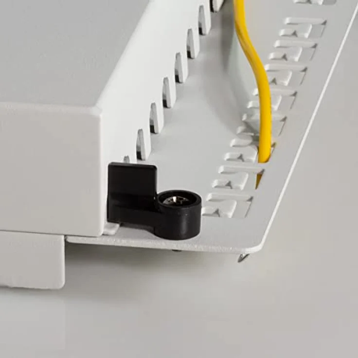 LogiLink NP0019, 12 Port Patch-Panel CAT 6a für 10 Gigabit Ethernet, Wand- oder Tischmontage – Bild 6