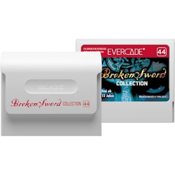 Blaze Evercade Broken Sword Collection 1 Cartridge, Giga Cart Format mit farbigem Handbuch, kompatibel mit Evercade Konsolen – Bild 2