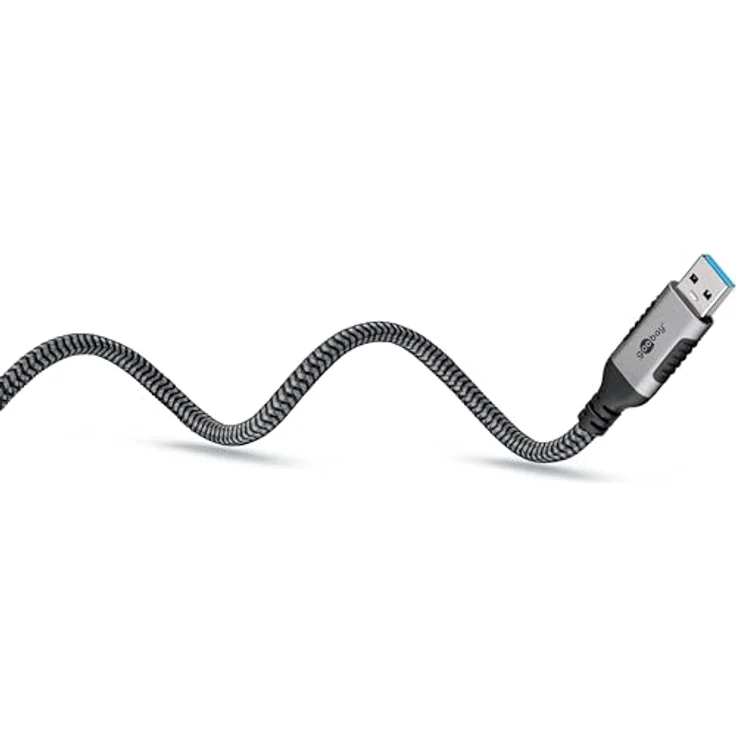Goobay 70693 USB-A auf RJ45 Ethernet CAT 6 Kabel für stabile kabelgebundene Internetverbindung mit Router/Modem/Netwerk Switch/Ersetzt USB auf RJ45 Adapter / 1 Gbit/s / 7,5 Meter – Bild 3