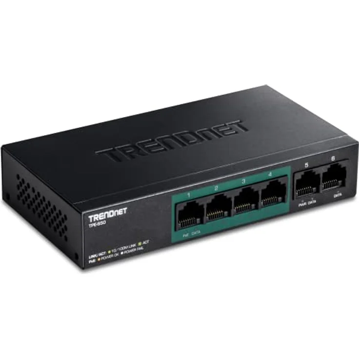 Trendnet TPE-S50 5-Port PoE Switch 10 100Mbps 31W (21221177) – Bild 2