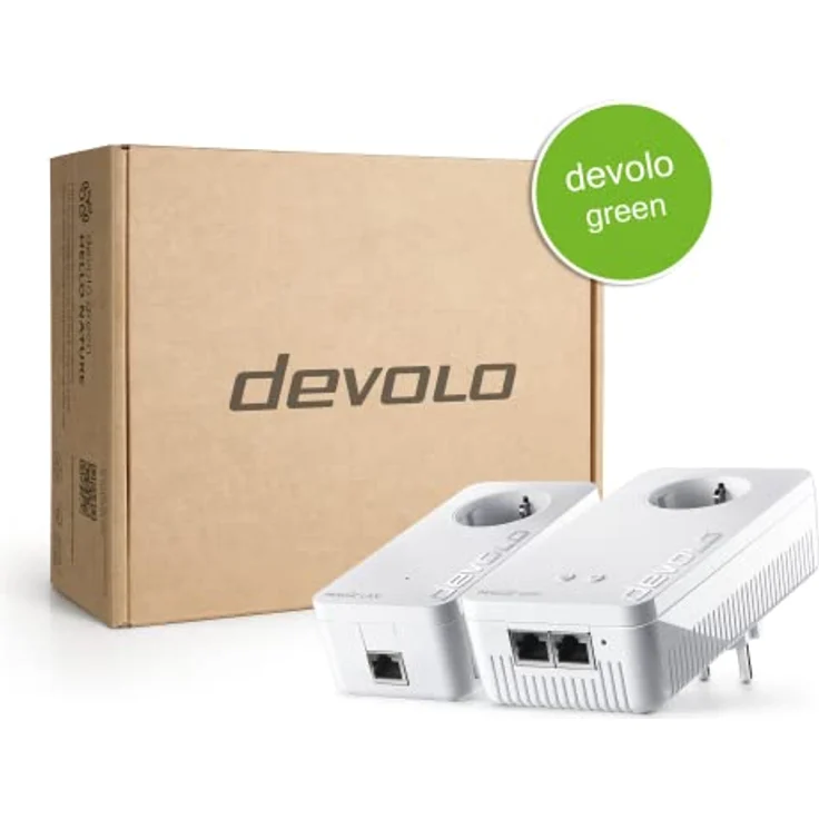 devolo Magic 2 WiFi 6 Starter Kit, WLAN Powerline Adapter -bis zu 2.400 Mbit/s, Mesh WLAN Steckdose, 2X Gigabit LAN, Access Point, dLAN 2.0, weiß – Bild 4