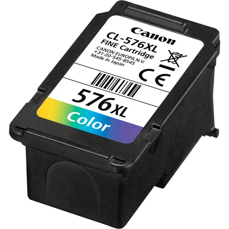 Canon CL-576XL Tintenpatrone, 12,6-ml-Tinte für bis zu 300 Farbdokumente und Fotos in A4-Qualität, original Canon-Qualität, Farbe: [Farbe]