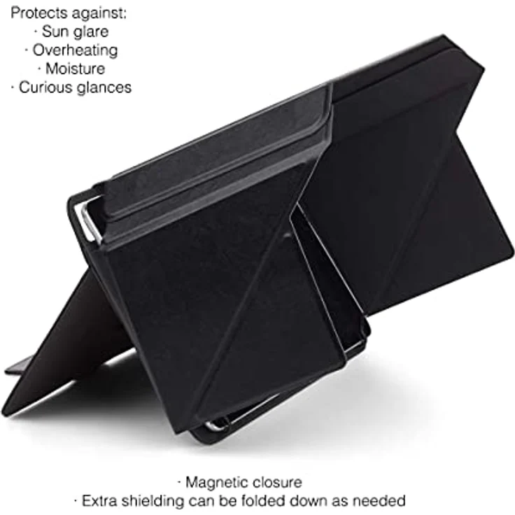 Philbert Design 4 in 1 Tablet Sun Shade Lux Cover - Sonnenschutz, Datenschutz, Hitzeschutz und Kontrastverstärkung - Schwarz – Bild 2