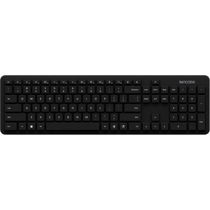 Incase Kabellose Tastatur Deutsch, QWERTZ Schwarz, Bluetooth, schlankes Design, bis zu 2 Jahre Batterielebensdauer