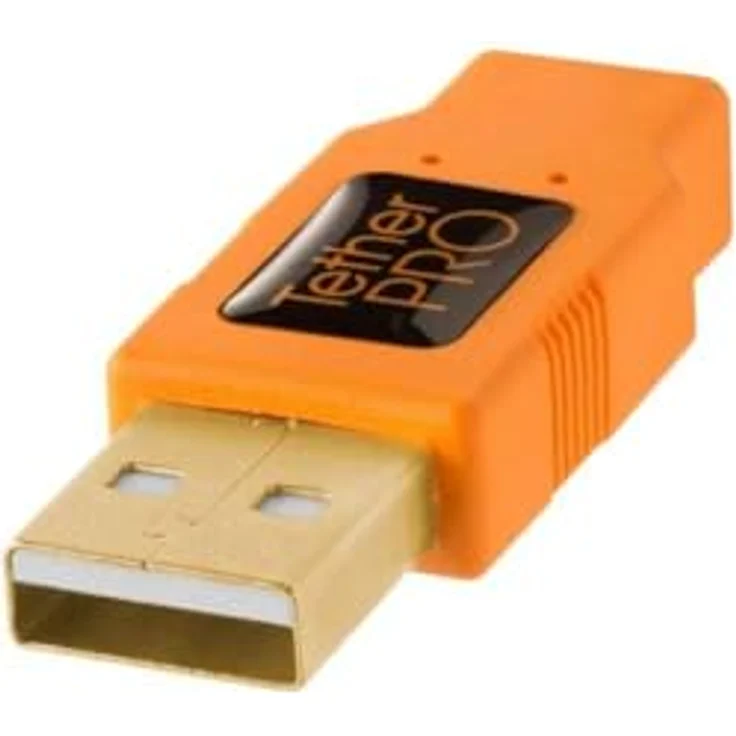 USB-Kabel TetherPro USB 2.0 A-Mini-B 8-polig 15 'Org [tet-cu8015-org] – Bild 3