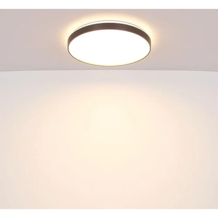 Globo Deckenlampe LED Schlafzimmerlampe anthrazit opal D 48 cm, Smarte Deckenbeleuchtung – Bild 4