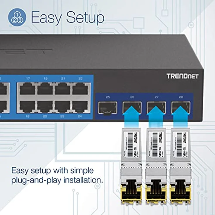 TRENDnet 10G RJ-45 Copper SFP+ Module TEG-10GBRJ, Copper, 10000, W126278264 (TEG-10GBRJ, Copper, 10000 Mbit/s, RJ-45, SFP+, 100 m, Gigabit Ethernet) – Bild 5