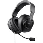 Havit 3,5mm Klinke Gaming Headset – Komfortable Kopfhörer mit hochwertigem Mikrofon, Schwarz