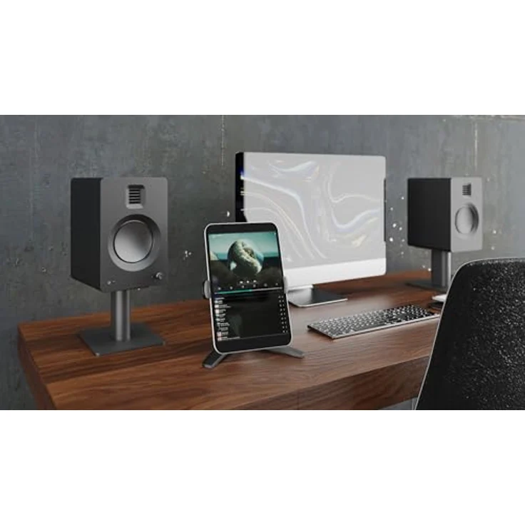 Kanto SP6HD Universal-Lautsprecherständer, 15,2 cm, Schwarz – Bild 9