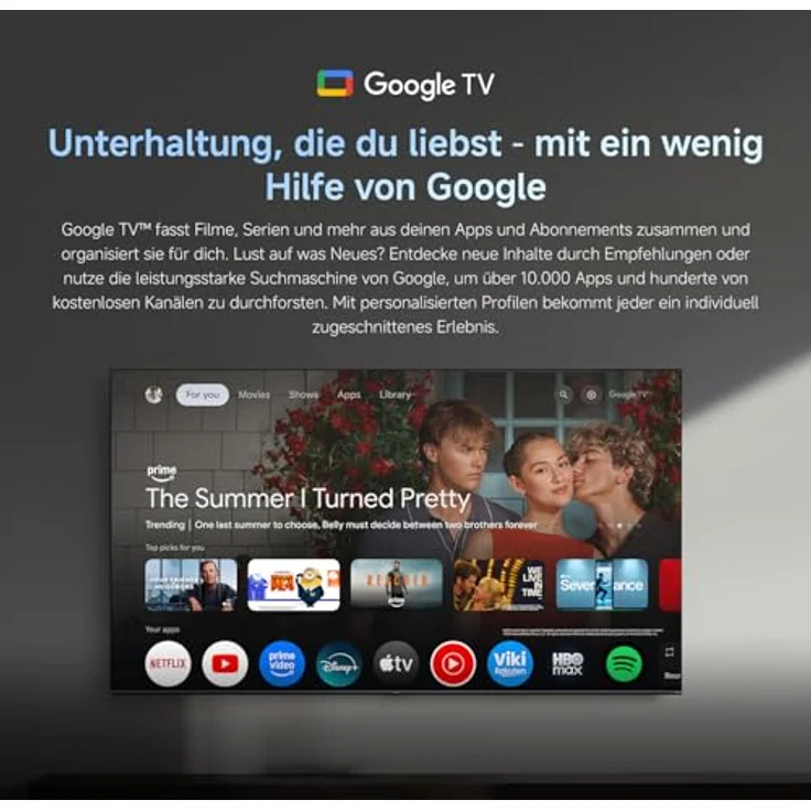 Xiaomi S Mini LED 2026 Fernseher, 55 Zoll (139 cm), 4K UHD, 60 Hz, Google TV – Bild 6