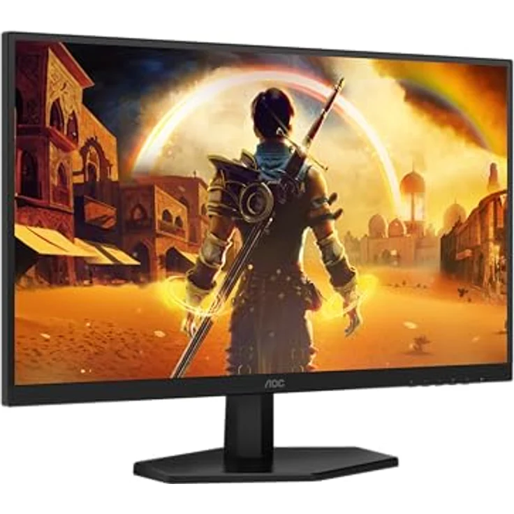 AOC Gaming 24G42E - 24 Zoll FHD Monitor, 180 Hz, 1 ms, FreeSync Prem., G-Sync comp., HDR10, schwarz grau – Bild 2