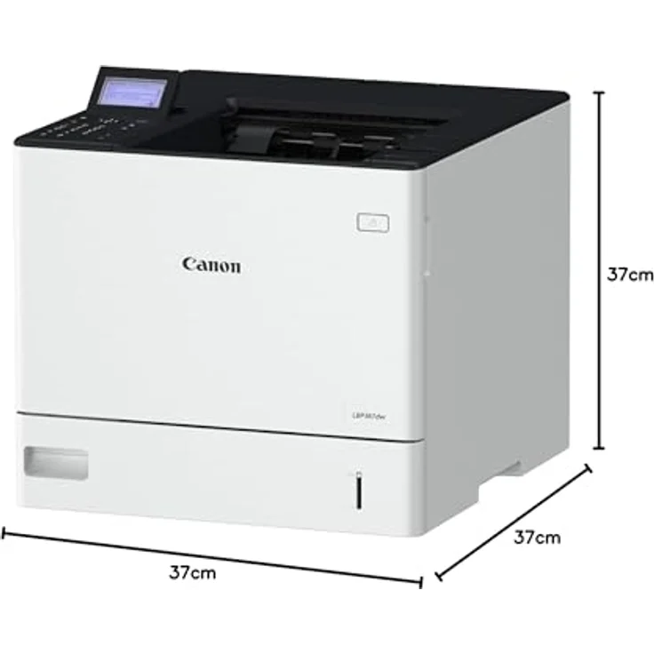 Canon i-SENSYS LBP361dw Laserdrucker grau, S/W-Drucker mit 61 Seiten/Min, Duplex-Funktion, WLAN, LC-Display, 550 Blatt Papierzufuhr – Bild 7
