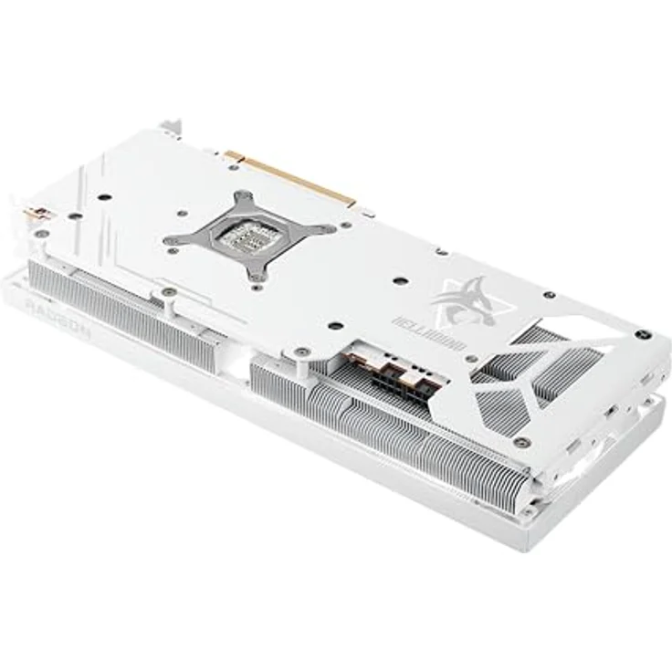 PowerColor Hellhound Spectral White AMD Radeon RX 7800 XT 16GB GDDR6 Grafikkarte – Bild 5
