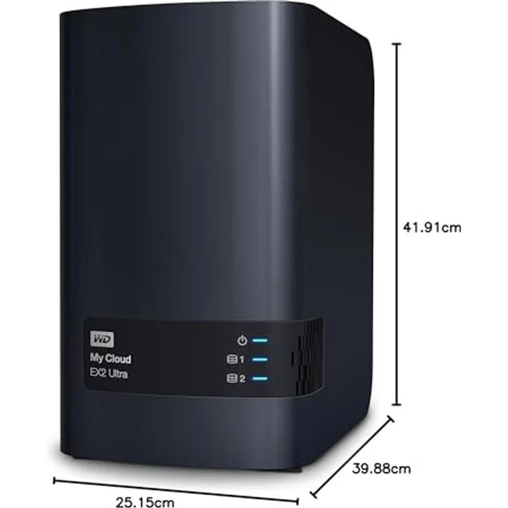 Western Digital 12 TB My Cloud EX2 Ultra-Netzwerkspeicher – Bild 7
