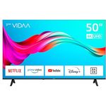 DYON Smart 50 VX - 50 Zoll (126 cm) 4K Ultra-HD Smart TV, Triple Tuner (DVB-C/-S2/-T2), App Store, Prime Video, Netflix, YouTube, DAZN, Disney+ [Mod. 2024]