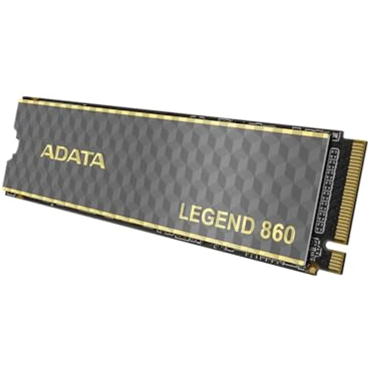 ADATA SSD LEGEND 860 500GB PCIe 4x4 M.2 (SLEG-860-500GCS), hohe Leserate von 5000 MB/s, schlanke 3,13 mm Bauhöhe – Bild 2