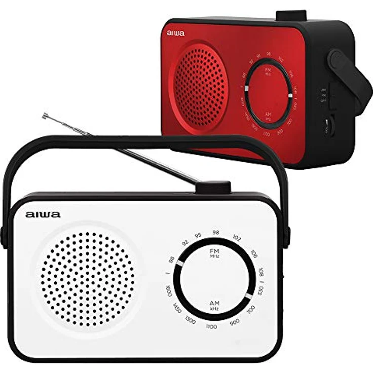 Aiwa R-190BW Tragbar Analog AM FM 2 W 80 - 20000 Hz 10 cm – Bild 5