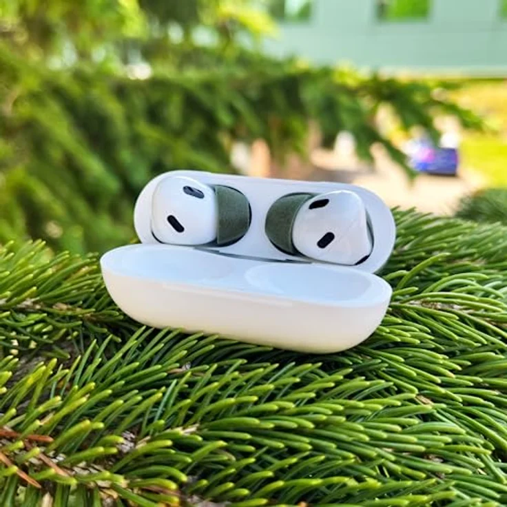 COMPLY Comply TrueGrip Ohrstöpsel, für Airpods Pro Gen 1 & 2, Pine, Größe S mit TechDefender-Technologie – Bild 5
