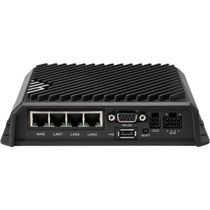 Cradlepoint Routing 5G NR/Cat 20 LTE Router, Dual-Carrier-Verbindung, Wi-Fi 6, AVL-Systemintegration - schwarz
