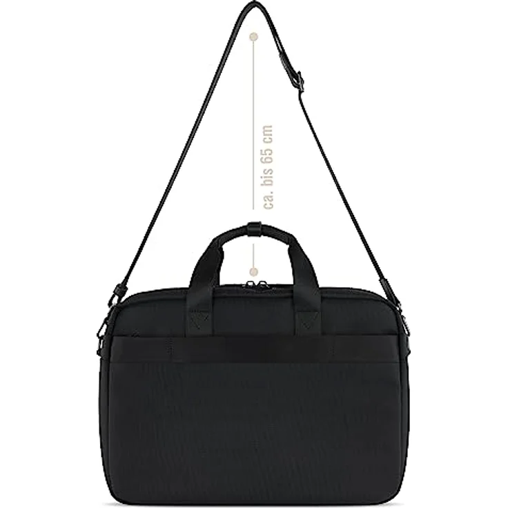 bugatti Aktentasche Nero Workbag Medium, elegante Businessunterlagen-Organisation – Bild 4