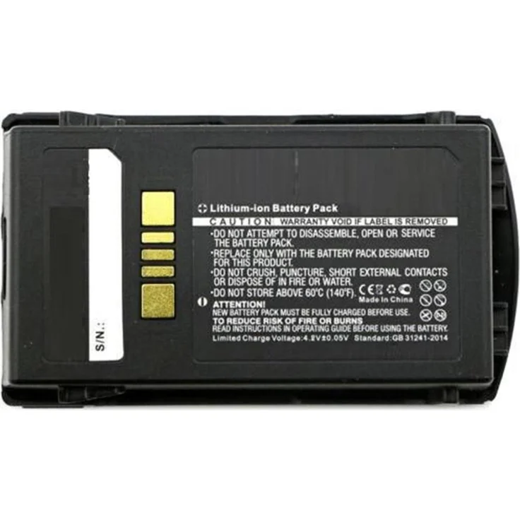 CoreParts Ersatzakku für Zebra & Motorola, 2500mAh Li-Polymer, 3,7V, schwarz, kompatibel mit MC3300, MC3200, MC32N0 und MC32N0-S