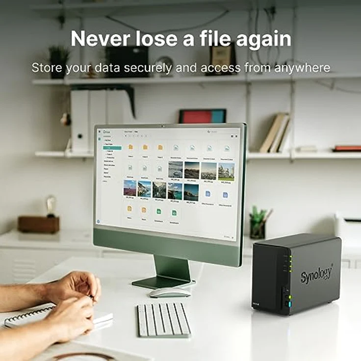 Synology DiskStation DS224+, Kompaktes NAS-Gehäuse mit 2 Einschüben für zentrale Datenverwaltung und integrierten Management-Tools – Bild 4