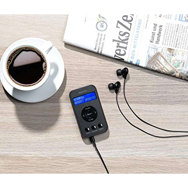 VR-Radio DAB Radio Kopfhörer Digitales Taschenradio mit DAB+/FM – Bild 10