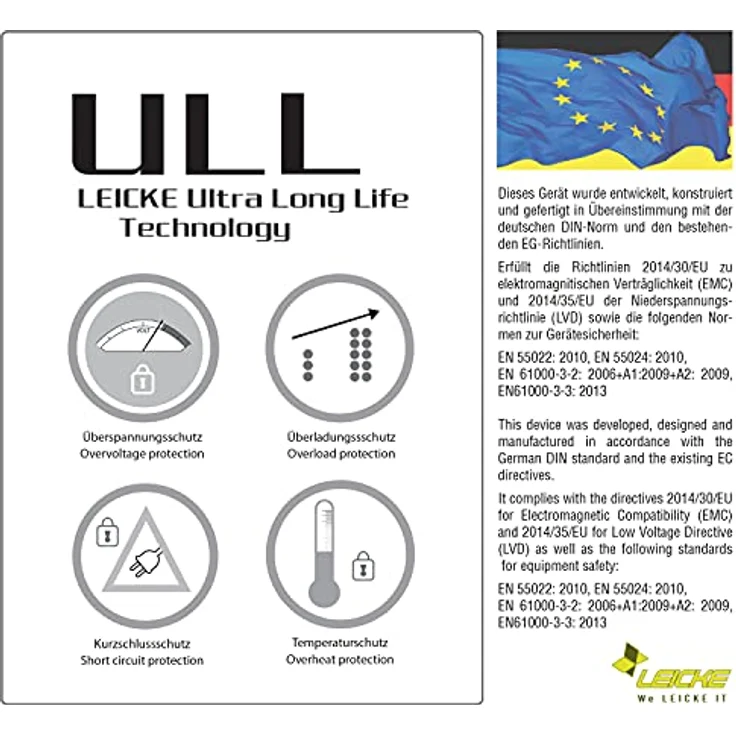 LEICKE Netzteil 10 W, 5 V, 2 A, Yealink Netzteil, Universal Ladegerät für Yealink T-Serie IP Phone, TP-Link, Netgear, D-Link, Fanvil SIP-Phone, Ladestationen, Boxen – Bild 7