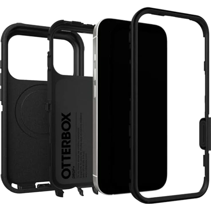 OtterBox Defender Series Pro MagSafe Hülle für iPhone 17 Pro, stoßfest, militärisch getestet, Schwarz – Bild 4