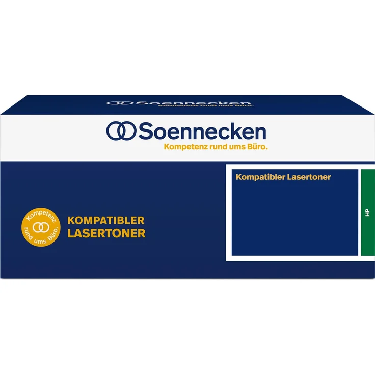 Soennecken Toner 81098 für HP CE742A 307A, gelb, 7.300 Seiten Druckleistung, kompatibel mit CP5225/CP5225dn