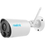 Reolink Reolink Argus Eco Kabellose WLAN IP-Kamera für Außenbereich Überwachungskamera, 1080p, schwarz