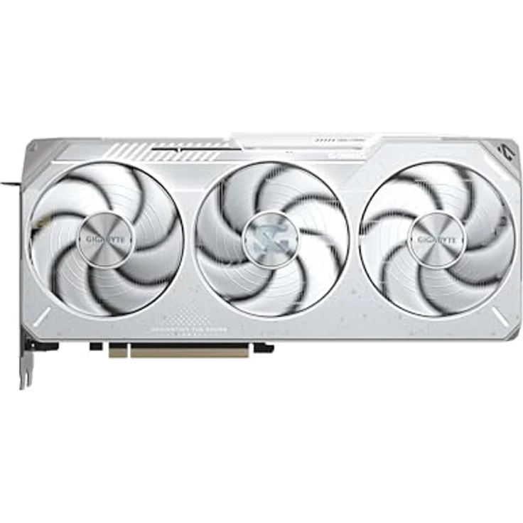Gigabyte RX 9070 XT GAMING OC ICE 16G, Grafikkarte mit 16 GB GDDR6-Speicher, PCIe 5.0, aktive Kühlung mit drei Lüftern, maximale Auflösung 7680 x 4320 Pixel – Bild 2