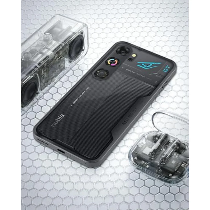NUBIA NEO 5 GT, Smartphone mit 256 GB Speicher, Schwarz, Dual SIM – Bild 2
