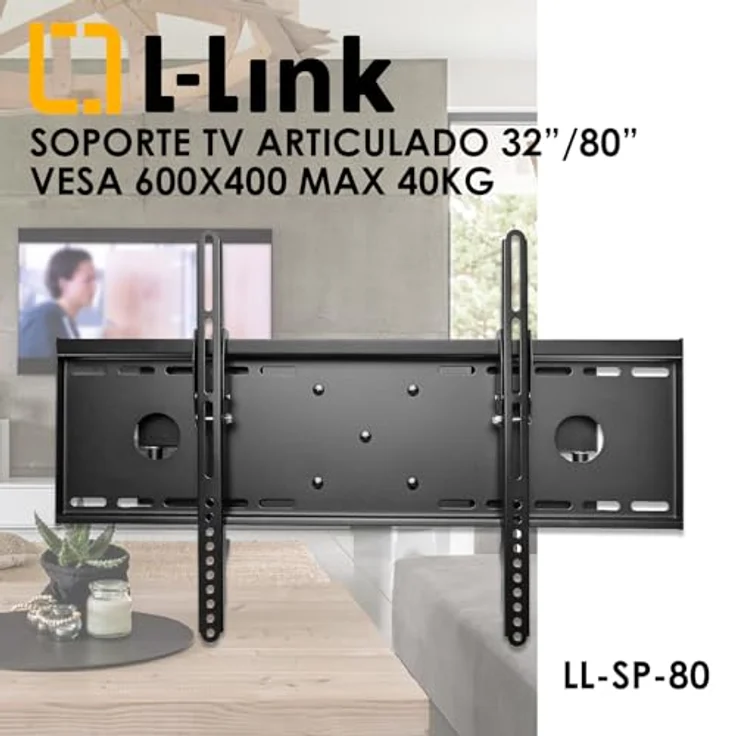 L-Link LL-SP-80, TV-Halterung für 32"/80" Fernseher, VESA 600x400, max. 40kg – Bild 5