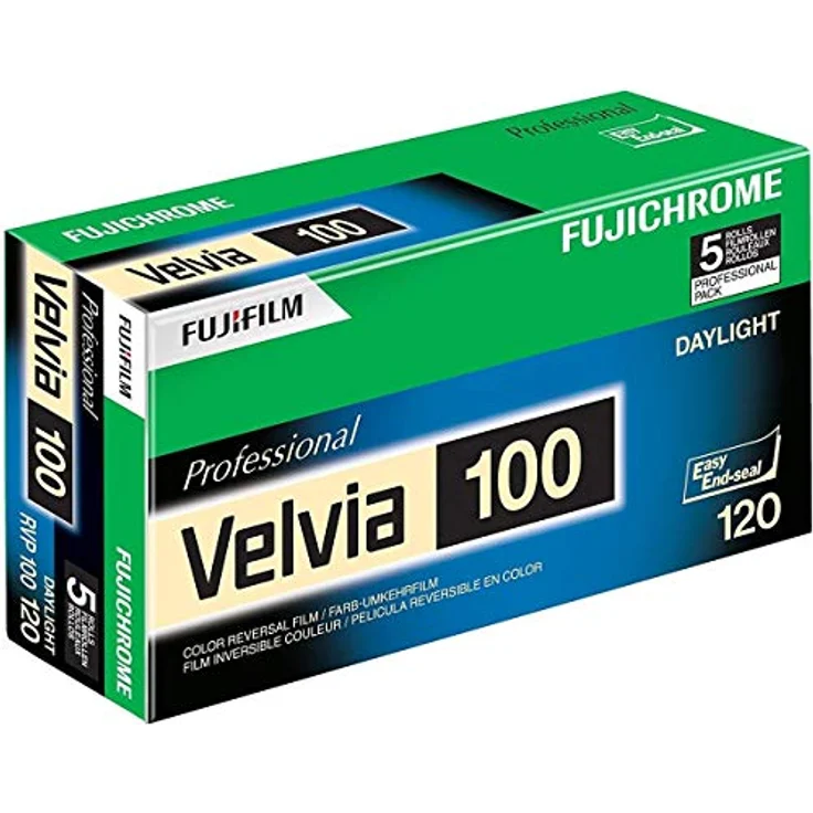 Fujifilm 16326107 Velvia 100 Dia-Farbfilm 120 (5er Pack) – Bild 2