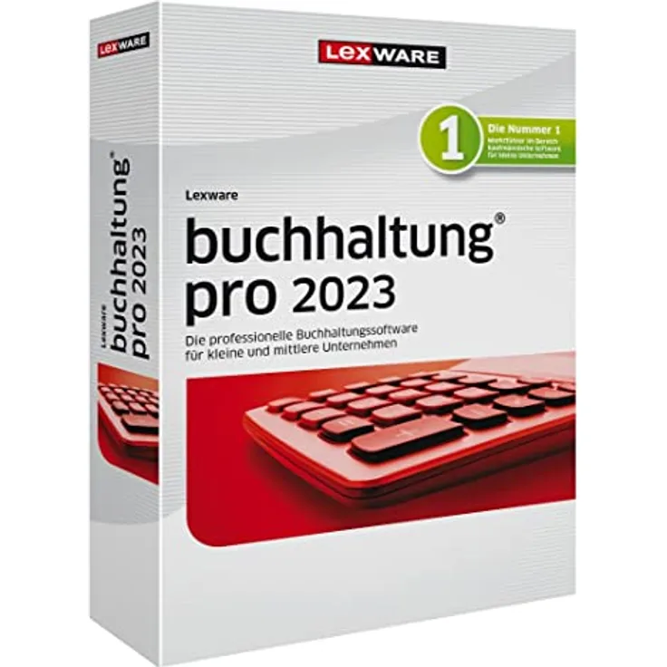 HAUFE-LEXWARE Lexware buchhaltung pro 2023 - Steuersoftware mit doppelter Buchführung, E-Bilanz und Anlagenverwaltung für kleine und mittlere Unternehmen