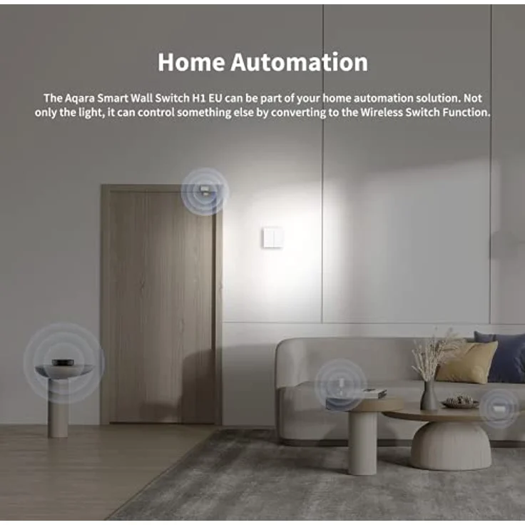 Aqara Smart Wall Switch H1(No Neutral, Double Rocker) (HomeKit) (WS-EUK02) – Bild 6