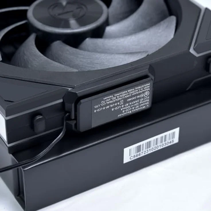 Lian Li Galahad II LCD 280 TL Wireless AiO Wasserkühlung, CPU-Kühler mit 280 mm Radiator, LCD Display und leisen ARGB Lüftern, Schwarz – Bild 5