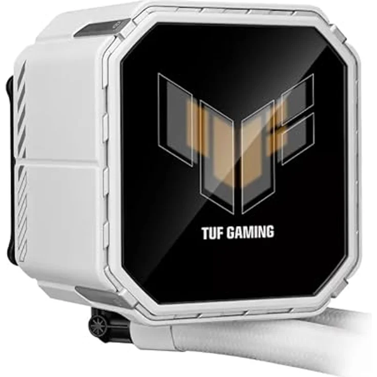 ASUS TUF Gaming LC III 360 ARGB LCD WHT, All-in-One-Flüssigkeitskühler mit 2,8 Zoll LCD-IPS-Display, drei ARGB-Lüftern und 400-mm-Rohren, Weiß – Bild 4