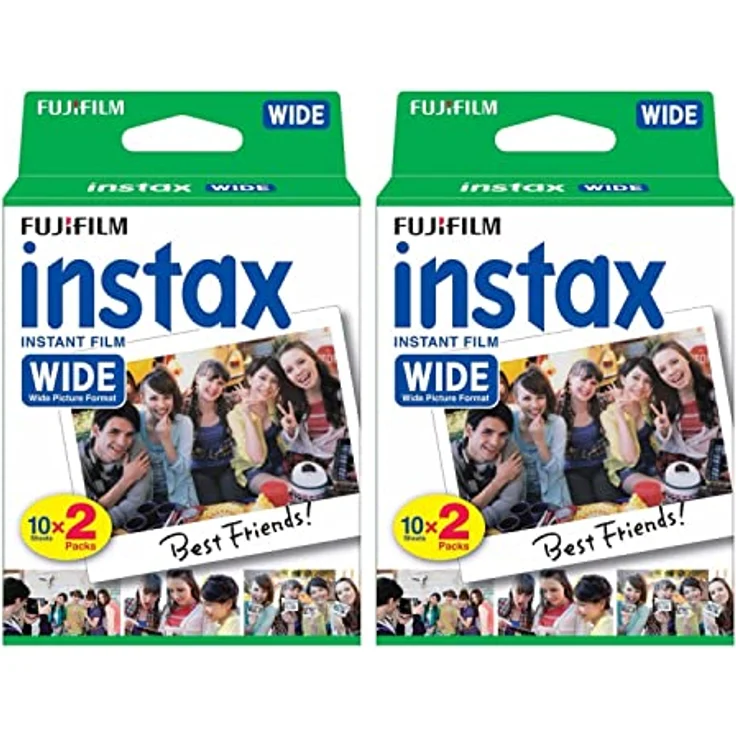 Fujifilm Fuji Instax Wide Film Belichtung für Polaroid 210 200, 40 Stück – Bild 2