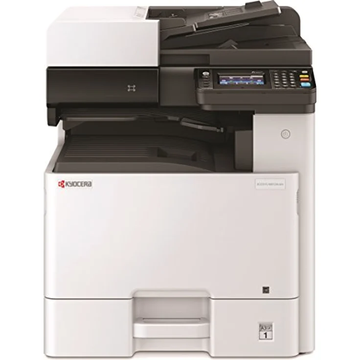 Kyocera Ecosys M8124cidn/Plus Farblaserdrucker Multifunktionsgerät: Drucker Scanner Kopierer, 24 Seiten pro Minute. Inkl. Mobile-Print, Din A3 Drucker inkl. 3 Jahre Full Service Vor-Ort – Bild 1
