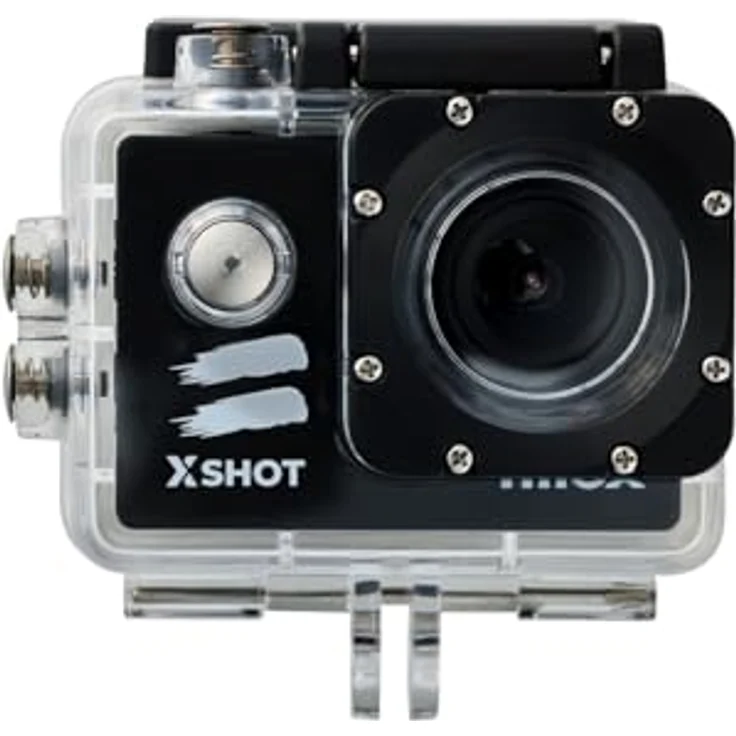 Nilox XShot, Action-Kamera mit 2560x1440 HD-Auflösung, wasserdicht bis 30 Meter, 170° Weitwinkelobjektiv, microSD bis 128 GB, elektronische Bildstabilisierung – Bild 4