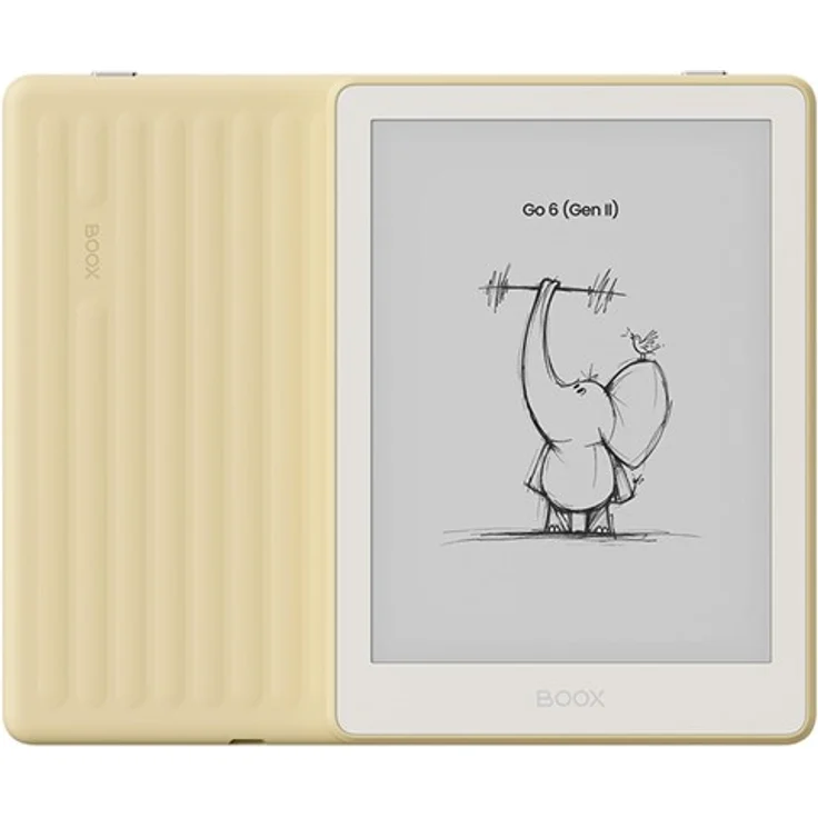 Onyx Boox Go 6 (Gen 2) - E-Book-Reader mit 6 Zoll 300 PPI ePaper-Display, 3GB RAM, 32GB Speicher, Custard-Farbe